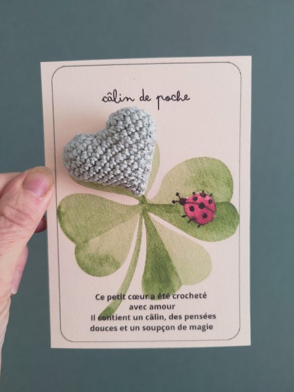 Câlin de poche (trèfle)