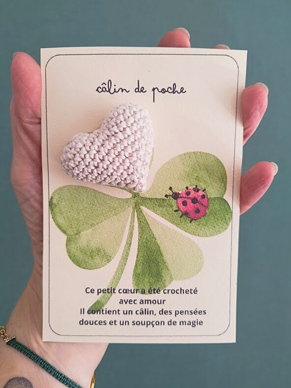 Câlin de poche (trèfle)