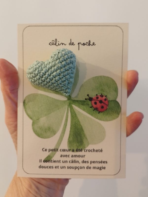 Câlin de poche (trèfle)