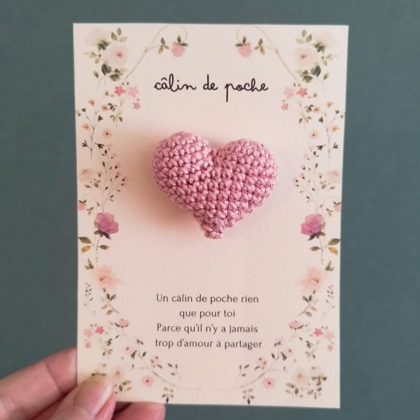 Câlin de poche (fleuri)